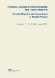 Romanian Journal of Communication and Public Relations / Revista romana de comunicare si relatii publice - nr. 35 / 2015 |, Comunicare.ro
