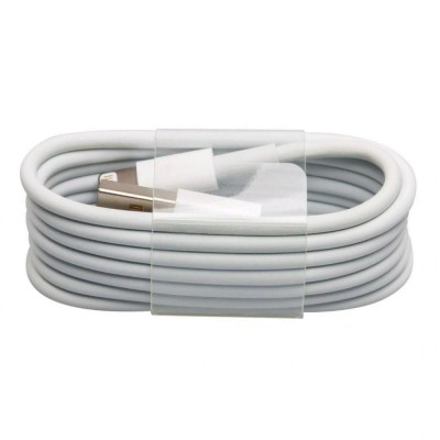 Cablu 8 Pini Alb 1m Pentru Iphone 5,5S,5C,6,6S,6 Plus,7,7 Plus,8,8 Plus, Iphone X foto