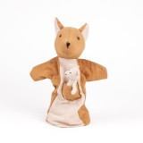 Papusa de mana Cangur cu pui, Egmont Toys