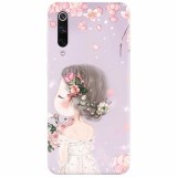 Husa silicon pentru Xiaomi Mi 9, Girl 001