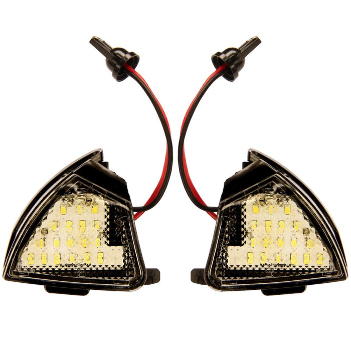 Lampi LED sub-oglinda/under mirror VW Golf 5, VW Golf Plus, VW Jetta, VW Passat B6, VW EOS