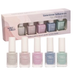 Set lac de unghii, Limited Edition- Limestone Influences, 61979, Wild&amp;Mild, 5x12ml