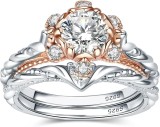Cumpara ieftin Set 2 inele de logodna pentru femei JewelryPalace - RESIGILAT