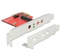 PCI Express la 1 x M.2 Key E - Low Profile Form Factor, Delock 89889