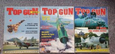 Lot 3 reviste Top Gun din 1998, 1999 si 2000, 68 pagini fiecare, stare f buna foto