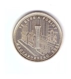 Moneda Ungaria 5 forint/forinti 2021 75 de ani forint - litera I, stare foarte buna