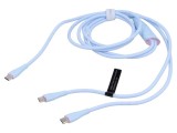 Cablu USB 2.0 VENTION USB C mufă x2 nichelat 1,5m silicon
