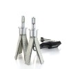 Set 2 LED-uri Auto Techstar&reg; 8C, D2S , 30w, 3000 Lumeni, 6500K, AUTO, 12-24 Volti, COB, Radiator Aluminiu si Cupru