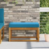 vidaXL Pernă pentru șezut Albastru regal 80 x 40 x 8 cm 100% Polyester 900958