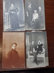 LOT CARTI POSTALE PERIOADA INTERBELICA, 3+1, 3 CIRCULATE SI 1 NECIRCULATA