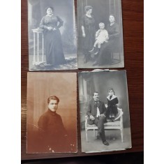 LOT CARTI POSTALE PERIOADA INTERBELICA, 3+1, 3 CIRCULATE SI 1 NECIRCULATA