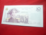 Bancnota 10 gourdes Haiti 2004 Comemorativa ,cal. NC
