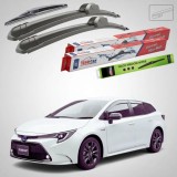 Cumpara ieftin Ștergătoare Toyota Corolla E21 Touring Sports 2019-prezent | Set Față și Spate Flat &ndash; TeamCar&reg;
