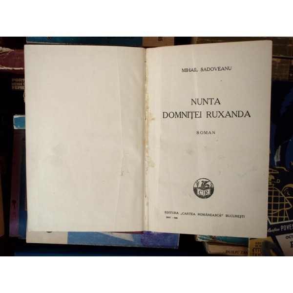 Nunta Domnitei Ruxanda - Mihail Sadoveanu