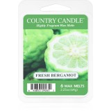 Country Candle Fresh Bergamot ceară pentru aromatizator 64 g