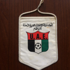 fanion fotbal Federatia de fotbal Emiratele Arabe Unite United Arab Emirates