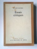 Roland Barthes - Essais critiques (Collection &quot;Tel Quel&quot;) (c&acirc;teva sublinieri)