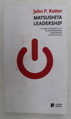 MATSUSHITA LEADERSHIP de JOHN P. KOTTER , 2015 foto