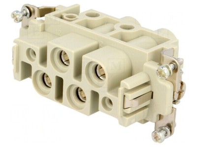 Conector HDC Contact Mamă Han-Com Han K 4 Pini foto