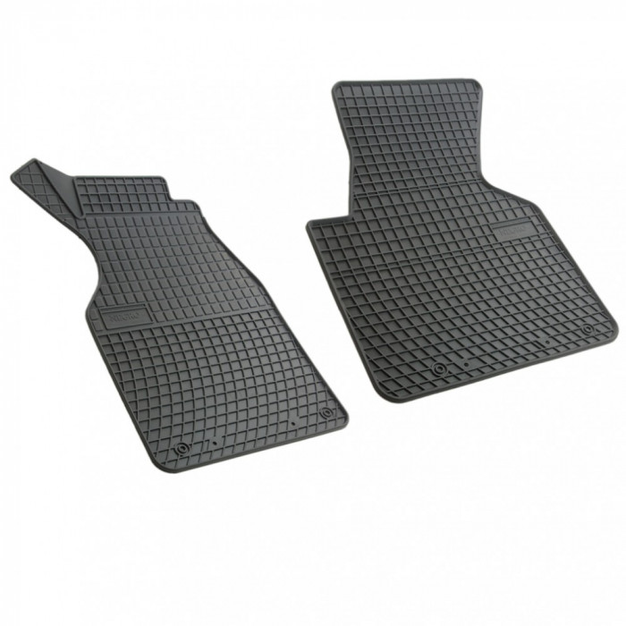 Set covorase auto din cauciuc Volkswagen T4 1991-2003, presuri BestAutoVest, negre, 2 buc. AutoDrive ProParts