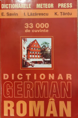 Dictionar german roman foto