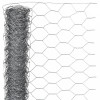 Nature Plasă din s&acirc;rmă, 1x10 m, oțel galvanizat, 25 mm, hexagonal