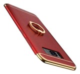 Cumpara ieftin Husa Samsung Galaxy A5 2017 MyStyle Elegance Luxury 3in1 Ring, Rosu, Protectie Socuri, Praf, Zgarieturi, Carcasa Policarbonat