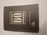 Agenda medicala cartonata 1969, Editura Medicala, 543 pagini