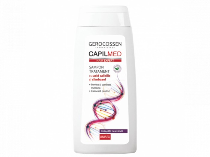 Capilmed sampon cu acid sal.&amp;climbazol 275ml