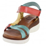 Sandale Dama Burgos Piele Multicolor