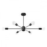 Candelabru LANGO 6 negru, Sollux Lighting