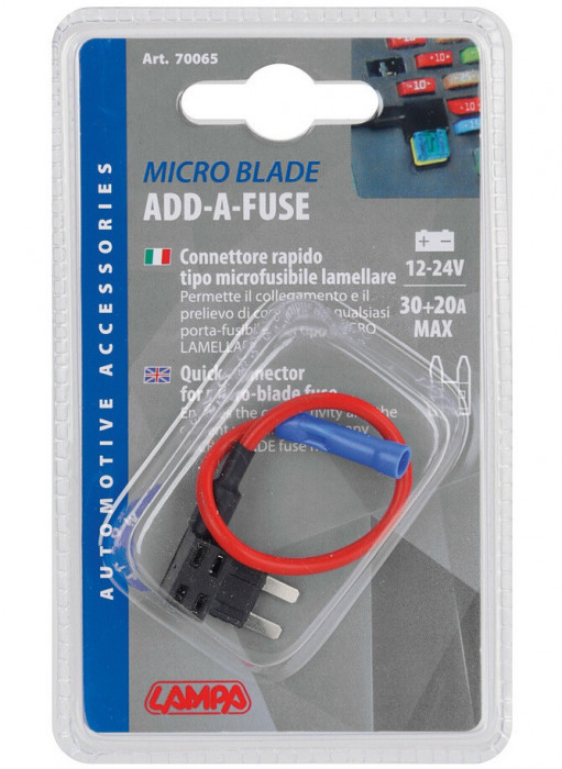 Conector Rapid Micro Siguranta Lampa Micro Blade LAM70065