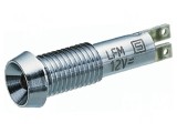 Lampa LED de Control Roșie 24V IP67 &Oslash;8,4mm