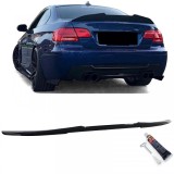 Spoiler spate Ducktail negru lucios potrivit pentru BMW Seria 3 E92 Coupe 06-13 Performance AutoTuning