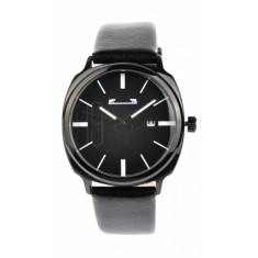Ceas de mana barbati elegant, business, curea de piele Matteo Ferari - MF8212LTHNEGRU