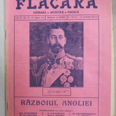 FLACARA , REVISTA LITERARA , ARTISTICA , SOCIALA , ANUL IV , NR.44 , 15 AUGUST , 1915