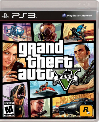 Joc PS3 GTA V 5 Grand Theft Auto V (PS3) + harta foto