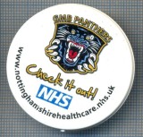 AX 641 INSIGNA- GMB PANTHERS -PANTERELE DIN NOTTINGHAM -CLUB BRITANIC DE HOCHEI