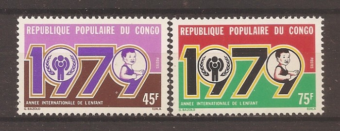 Congo 1979 - Anul Internațional al Copilului, MNH