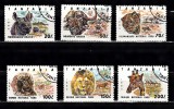 A12 S6 6 - Timbre foart vechi - Tanzania - animale salbatice