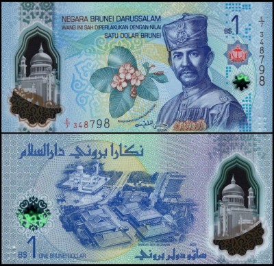 Brunei 2024 - 1 ringgit, necirculata foto