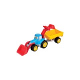 Tractor Cu Remorca, Incarcator Si Cupa