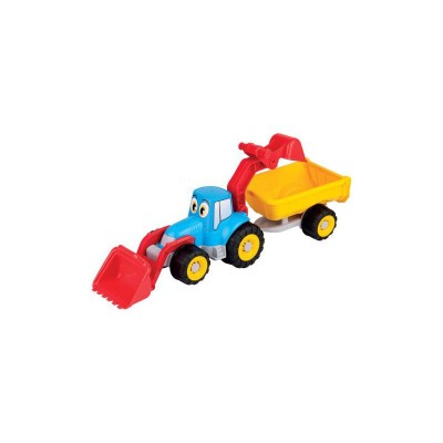 Tractor Cu Remorca, Incarcator Si Cupa foto