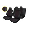 Set Huse Scaun Auto Universal Traffic Rosu - Protectie Scaune, Accesorii Interior Auto