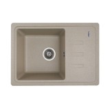 Chiuveta bucatarie din granit Elefant Premium Liana, Safari bej, 430x620 mm