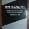 Teste de matematica pentru licee economice industriale si agricole clasele IX-XII- Ioan Secrieru