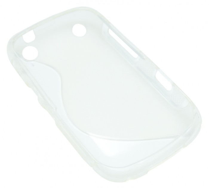 Husa silicon S-line transparenta pentru BlackBerry Curve 9220/9320