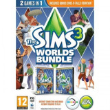 The Sims 3 Worlds Bundle PC, Simulatoare, 12+, Single player, Electronic Arts
