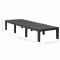 Sezlong, antracit, plastic - 8