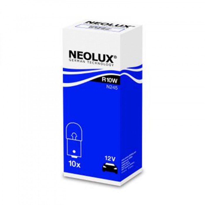 Set 10 buc Bec Auxiliar 12V R10W Ba15S Neolux